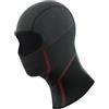 Dainese - Thermo Balaclava, Passamontagna Moto Invernale, sotto Casco Caldo e Isolante, Sottocasco Moto Antivento, Balaclava Uomo e Donna, Unisex, Senza Cuciture, Made in Italy, Nero/Rosso