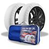 KNK Boutique Calze da neve per pneumatici per auto - Serie Eco per un'alternativa di presa efficiente per catene da neve per pneumatici - Dispositivo di trazione sulla neve(XL)