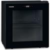 Frigo vetrina bibite nera, lt. 46. Dim.cm. 47,5x43,5x52H