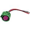 YINETTECH Connettore per Luce di Marcia Diurna DRL Spina Connettore Cavo di Riparazione Compatibile con Fiat 500 Compatibile con Abarth 595 2007-2015