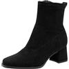 Tamaris Comfort Stivaletti da donna a punta con tacco a blocco, Nero (Black), 37 EU