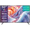 Antteq Koalas Series Q50 50" Smart TV 4K HDR QLED Android TV 127 cm (DVB-T/T2/C) con App Store (10.000+ app), Bluetooth 5.0, Assistente, Wi-Fi 2.4 GHz/5 GHz