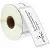 BETCKEY - 1 Rotolo 99012 Etichette Compatibile con DYMO S0722400, 36mm x 89mm, 260 Etichette per Indirizzi Grandi Utilizzo per LabelWriter 450 4XL NON per 550 o 5XL