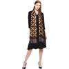 Mirth D1 Sciarpa Stola Avvolgente Reversibile Da Donna Kashmiri Caffè Beige 80 X 28''