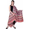 Nyoly D1 Sciarpa In Lana Kashmiri Da Donna Multicolore 40 X 80'' N4