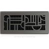 Decor Grates ADH410-GM Registro Pavimento, Colore Canna di Fucile, 4x10