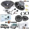 Focal Evotuning - no hertz Kit 6 Casse Altoparlanti Focal ASE165+ACX130 Ant+Post per Fiat Multipla
