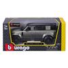 BBURAGO Land Rover Defender 110 (2022) Scala 1:24, Replica Diecast con Portiere Apribili, Licenza Ufficiale Land Rover,Eta 3+