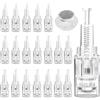 Begonia Aghi di ricambio per microneedling, 20 pezzi Derma Pen Micronago, Micro Nano Aghi Cartucce di ricambio, Aghi di ricambio per dispositivo Microneedling, cartuccia Needle per ripristino della pelle
