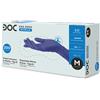 Guanti monouso in nitrile Blu - DOC EKO ZERO POWDER FREE - ULTRA LIGHT - 100 Pz.