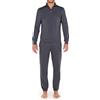 HOM Tenue d'intérieur LAGUARDIA Pigiama Set, Anthrazit, M Uomini