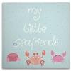 A.S. Création WTD DD129408 - Stampa su tela, motivo: My little Seafriends mondo sottomarino, colore: blu, verde, 40 x 40 cm