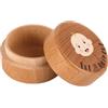 PEUTIER Scatola dei Ricordi per i Primi Capelli del Bambino, Scatola per la Raccolta dei Capelli Fetali in Legno Scatola dei Ricordi per Capelli Carini per il Regalo di Compleanno del Baby Shower