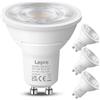 Lepro Lampadina LED GU10 Classe A, GU10 LED 2700K, Bianco Caldo Lampadine GU10 da 360lm, 2W Equivalente a 50W, Fascio Ampio 38°, Lampadine a Risparmio Energetico non Dimmerabili, 4 pezzi