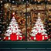 Générique AVAKY Vetrofanie Natalizie Grandi con albero di Natale XXL,Adesivi Addobbi Natalizi per Finestre Vetri Removibili,190 Stickers Vetrofanie Natale,Decorazioni Natalizie per Finestre Vetro Porte Vetrine