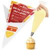 300 Sac à Poche Usa E Getta Trasparenti 30 Cm - In Plastica LDPE Per Alimenti, Per Decorare Torte, Cupcake, Dessert E Biscotti - 3