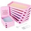 ARTDOT 10 Pezzi Impilabili e Interbloccabile Diamond painting Palle Kit Completo con Diamond Painting Accessori e Strumenti (Rosa)