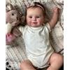DOYSDJH Reborn-Baby Dolls 20 Pollici 55 Cm Reborns Bambola Morbido Silicone Vinile Realistiche Neonato Bambole Reborn Femmine Ragazzi E Ragazze Regalo Giocattolo Reborn Femmina Con Accessori