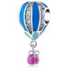 LES FOLIES DI PAOLA GRIECO Charm Mongolfiera Cielo in argento 925 - Les Folies per Pandora