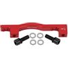 BOROCO Adattatore per Pinza Freno a Disco per Bici Adattatore per Freno a Disco da 203 mm per Mountain Bike A-F203 (Nero)