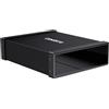 cenmate Case per Unità Ottica per unità Blu-Ray/CD/DVD SATA da 5,25, Case Esterno Alluminio con Cavo USB A/C 3.0, Sostituibile a Caldo (NO Drive, NON supporta IDE)