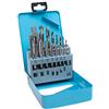 Blue Spot Tools BlueSpot Tools 20512 - Set di 15 punte per trapano e rubinetti (M3-M12) (2,5-10,2 mm)