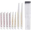 kwb set di 8 lame per sega a gattuccio, 150-228 mm