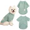 Winmany Maglione per Cani di Piccola e Media Taglia, per Gatti, Invernale, con Dolcevita, Abbigliamento Chihuahua, Yorkie, Cucciolo, Completo Solido (Verde, Taglia X-Large)