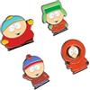 Grupo Erik South Park Set 4 Spille Smaltate | Spillette in Scatola Regalo