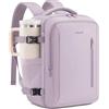 LOVEVOOK Zaino da viaggio da donna, 40 x 20 x 25 cm, viola chiaro, 40x20x25
