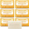 Dr. Bronner's Magia Sapone Dr. Bronner Pure-sapone di Marsiglia, All-One Canapa agrumi arancio, 5-Ounce Bars (confezione da 6)