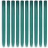 MOSCSMDY 10 extension per capelli con clip, colorate, per feste, diversi colori (blu-verde)