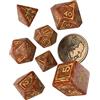 Q WORKSHOP Q-Workshop 91392 Dice Set: Vesemir - The Wise Witcher (7) Accessori, Multicolore