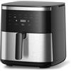EXTRASTAR Friggitrice ad Aria 7 Litri, Airfryer Senza Olio con Touch Screen, Friggitrice XXL 1800W, Modalità Shake, One-Touch Display, Tempo e Temperatura Regolabili 80-200℃