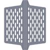 Betinyar Sella per lavello con potenti ventose, divisorio per lavello da cucina, facile da pulire, isolante e inodore, 32,5 x 3 x 12,4 cm, grigio (grigio)