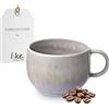 like. by Villeroy & Boch Perlemor Sand - Tazzina da caffè, 8,5 x 6,5 x 5 cm
