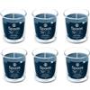 Spaas 6x Candela profumata 25 ore, Midnight Magic