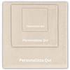MAYRA Set 3 Asciugamani Bagno Personalizzati in Spugna 100% Cotone | Tris Telo Doccia, Viso e Ospite | Hotel, B&B, Alberghi | Personalizzabili con Iniziali, Nome, Logo | Certificato OEKO-TEX (Beige)