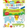 Grillo Parlante Le cornicette. Coloro, gioco e imparo. Ediz. a colori