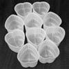 Global Technology 15 Fuscelle contenitori a Forma di Cuore da 60 gr. per Formaggio - Caciotta - Ricotta ECC. …