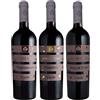 Monte Tessa Cardà Vino Rosso Primitivo, Negroamaro, Nero di troia - Monte Tessa - Box 3 Bottiglie da 0,75 L