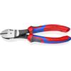 KNIPEX Tronchese laterale per meccanica tipo forte in, 74 02 180 SB | confezione Self-service con manici comfort 180 mm