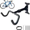 MAXBROTHERS Porta Bici da Muro-Portabici da Muro Pieghevole,Supporto Bici da Muro Salvaspazio con Ganci per Biciclette, Ideale per Garage,Casa o Cantina, per Mountain Bike e Bici da Corsa
