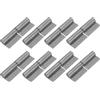 QUARKZMAN Cerniere Sollevabili Saldabili, 8 Pezzi 4-5/7 x 1-1/2 Cerniere in Acciaio per Cancelli con Perno Rimovibile, Cerniere Smontabili per Porte a Battente in Metallo e Rampe Rimorchi