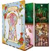 Tonecheer DIY Book Nook Kit, Puzzle 3D in Legno Adulti fai da te Libro Nook Miniature da Costruire Modellismo da Costruire（Alice nel Paese delle Meraviglie）