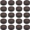 PATIKIL Punte per Stecca Biliardo 10mm, 20pz Punte per Stecca Biliardo in Cuoio di Ricambio Punte per Stecca Snooker per Stecca Biliardo, Marrone