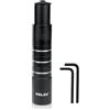 Kelxu Prolunga Manubrio Bici, Lega Alluminio Alza Manubrio Bicicletta Stelo di Risalita Adattatore per Forcella Bici da Corsa MTB 28,6 mm, Nero