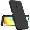 Longstong Custodia Compatibile con Xiaomi MI 9T / MI 9T Pro (6.39), Sottile Antishock Personalizzata Design Minimalista - Nero
