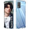 ISOI - Cover compatibile con Realme 8 5G / Realme Narzo 30 5G Custodia, con Paraurti Airbag Antiurto Protezione Completa, Case Protettiva in Silicone TPU Ultrasottile e Morbido - Trasparente