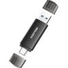 KOOTION Chiavetta USB C 512GB, USB 3.0 OTG 2 in 1 Pendrive Tipo C Memoria 512 Gigas Nero Chiave USB 512GB Per Android/Window/PC/MacBook, Telefono Huawei/Xiaomi/Samsung